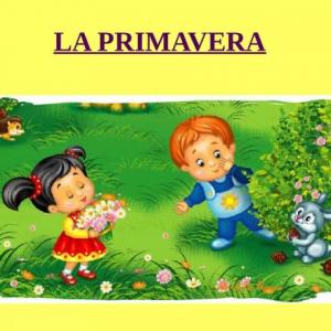 Imagen de portada del videojuego educativo: LA PRIMAVERA, de la temática Medio ambiente