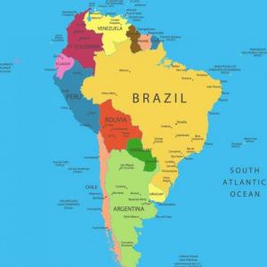 División territorial de américa 