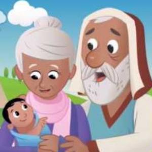 Imagen de portada del videojuego educativo: Abraham, de la temática Religión