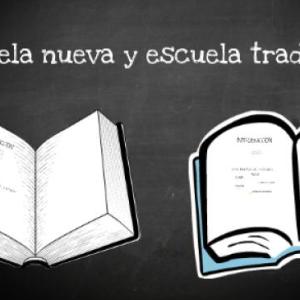Escuela nueva y tradicional