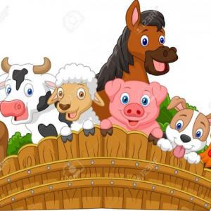 Juego de memoria  animales de granja