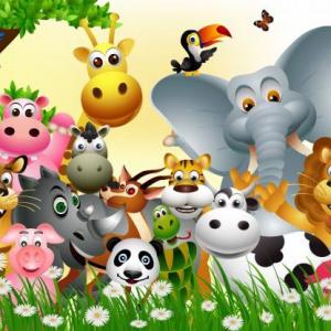 Imagen de portada del videojuego educativo: Adivinanzas de los animales, de la temática Lengua