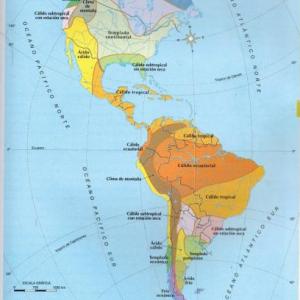 Diversidad de climas en América