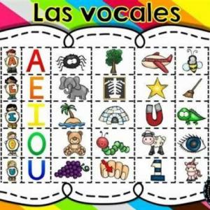 Vocales A, E, I