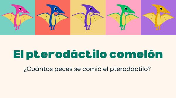 El pterodáctilo comelón