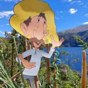 Imagen de portada del videojuego educativo: Pon a prueba tus conocimientos acerca de la reserva Cotacachi Cayapas , de la temática Viajes y turismo