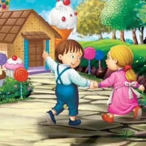 Portada del juego ¿How much do you know about Hansel and Gretel? – Idiomas