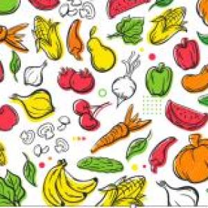 FRUTAS Y VERDURAS