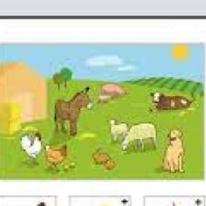 RECONOCEMOS EL NOMBRE DE LOS ANIMALES DE LA GRANJA