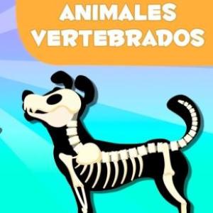 Imagen de portada del videojuego educativo: Animales vertebrados, de la temática Ciencias
