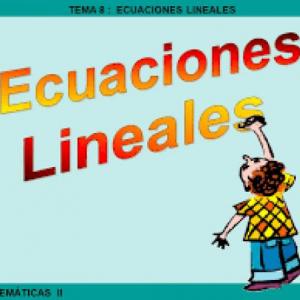 TRIVIA CON ECUACIONES LINEALES