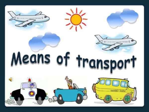 Portada del juego MEANS OF TRANSPORT – Idiomas