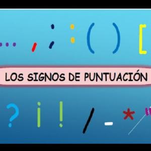 LOS SIGNOS DE PUNTUACIÓN