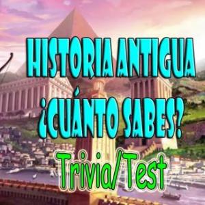 ¿Qué sabes de Historia Antigua?