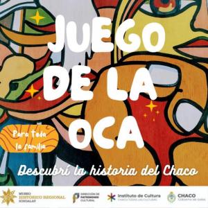 Imagen de portada del videojuego educativo: Juego de la Oca Museo Ichoalay, de la temática Historia