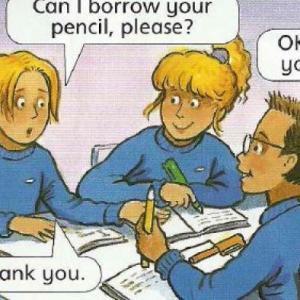 School Objects Memo-test