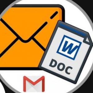 Word y Gmail