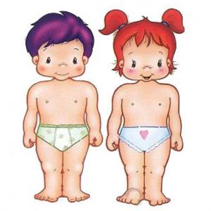 Memoria Las partes del cuerpo