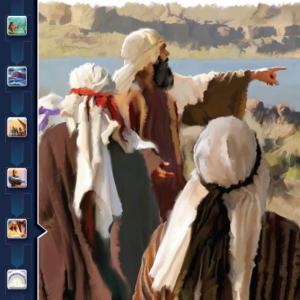 Imagen de portada del videojuego educativo: 2022-Q1-L05 Finding Friends, de la temática Religión