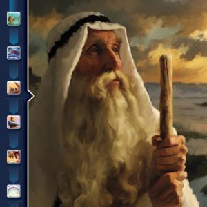 Imagen de portada del videojuego educativo: 2021-3T-L08 Reminded by a Rock, de la temática Religión