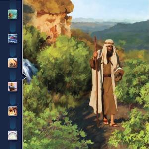 Imagen de portada del videojuego educativo: 2022-4T-L05 Corriendo con Dios (reloaded), de la temática Religión