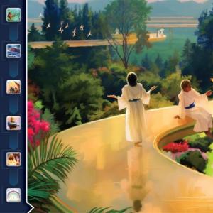 Imagen de portada del videojuego educativo: 2021-2T-L10 Just the Beginning of Praise, de la temática Religión