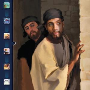 Imagen de portada del videojuego educativo: 2022-3T-L10 Adoptada por el enemigo, de la temática Religión