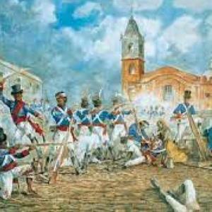 Imagen de portada del videojuego educativo: Invasiones Inglesas, de la temática Historia