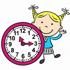 Dime qué hora es.