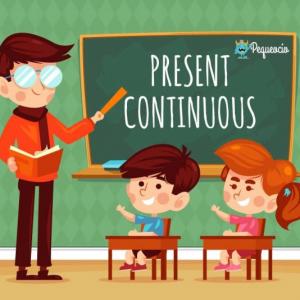 Present Continuous AFFIRMATIVE