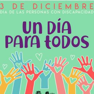 DÍA INTERNACIONAL DE LAS PERSONAS CON DISCAPACIDAD