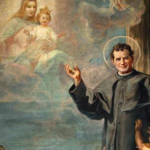 San Juan Bosco y María Auxiliadora - Coincidencias - Juego educativo - Religión - Mobbyt