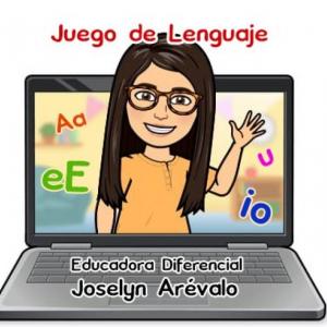 Imagen de portada del videojuego educativo:  ¿ Cuánto sabes de la vocal E?, de la temática Lengua