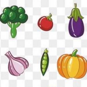 Memo Test Verduras y Números
