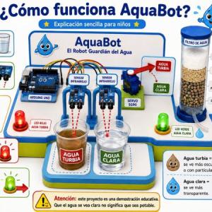 Portada del juego Nos divertimos con Aqua Bot – Tecnología