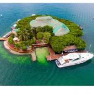 Islas y lagos de Colombia