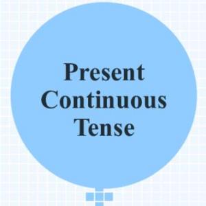 Present Continuous Verb Quiz