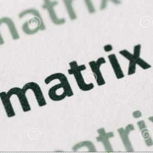 "RESTA DE MATRICES"