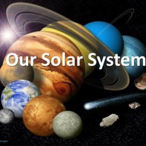 Imagen de portada del videojuego educativo: The 8 planets of the solar system in order according to the distance from the Sun., de la temática Astronomía