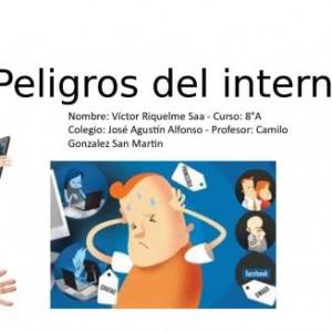 los peligros de internet