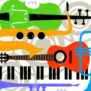 Imagen de portada del videojuego educativo: INSTRUMENTOS MUSICALES, de la temática Música