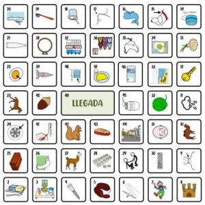 Imagen de portada del videojuego educativo: Palabras con ll y con y., de la temática Lengua