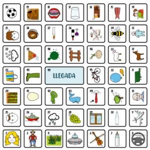 Imagen de portada del videojuego educativo: Palabras con b y con v., de la temática Lengua