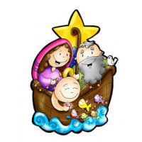 Imagen de portada del videojuego educativo: FAMILIA JESÚS NIVEL 1, de la temática Religión