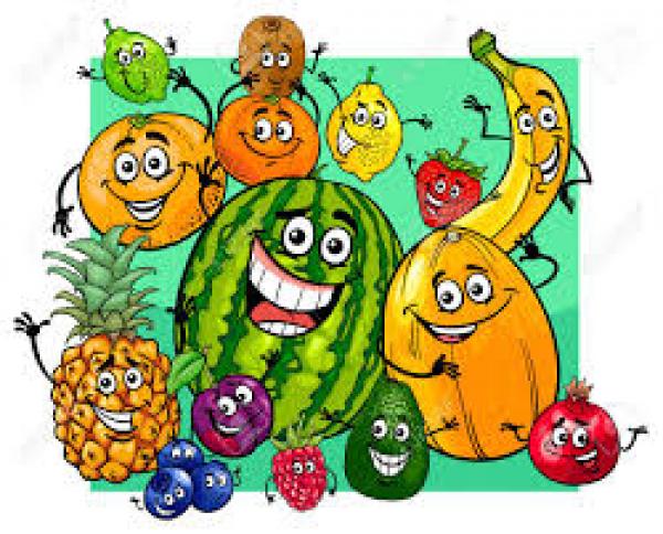 LAS FRUTAS NOS DAN ENERGIA Y VITAMINAS