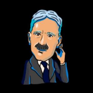 Imagen de portada del videojuego educativo: John Dewey, de la temática Filosofía
