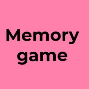 Memory game