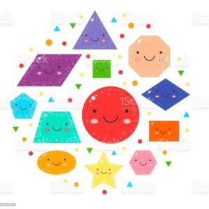 Imagen de portada del videojuego educativo: FIGURAS GEOMETRICAS, de la temática Matemáticas