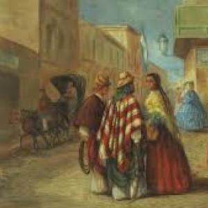 Imagen de portada del videojuego educativo: Festejos y costumbres de 1816, de la temática Historia