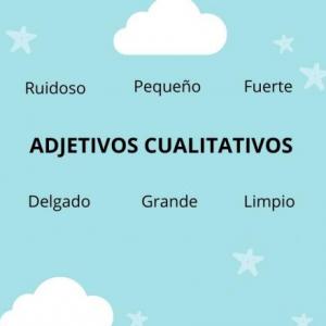 Portada del juego ADJETIVOS CUALITATIVOS – Idiomas